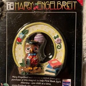 Mary Engelbreit Magnetic Letter “O” NIP